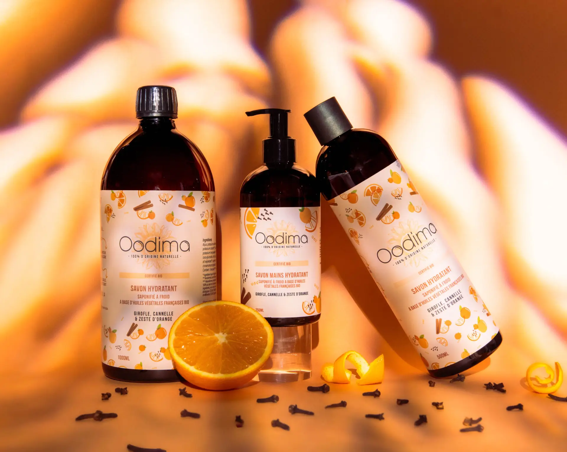 Recharge - Girofle, cannelle et zeste d'orange (1L) – Image 3